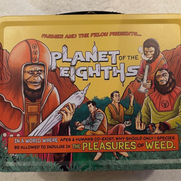Planet of The Eigths & Dabcula - Lunch Box - Tin Container Box - Picture 1 of 4